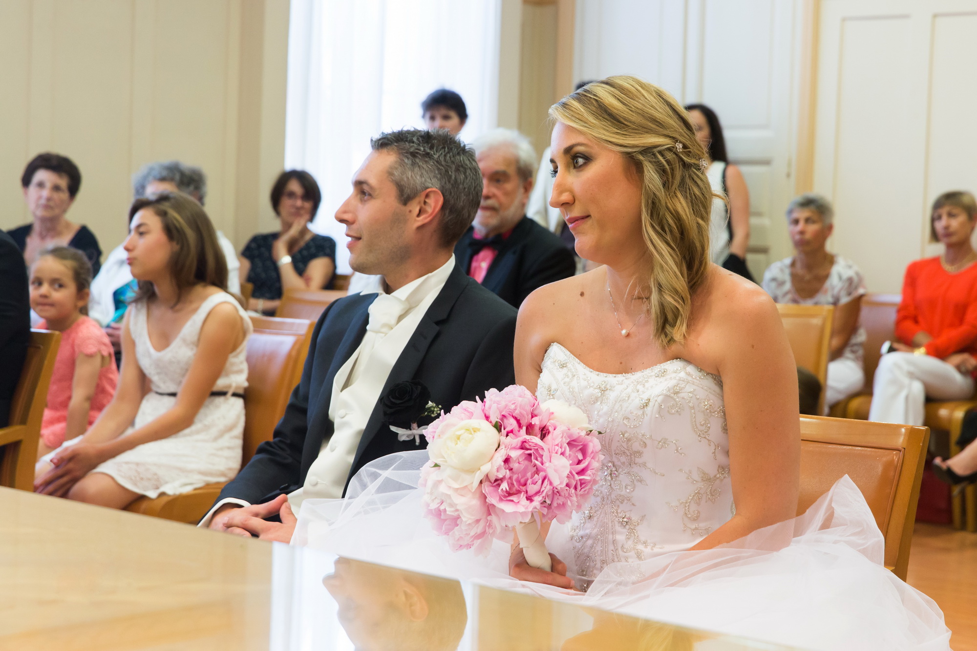 Le Mariage de Delphine et Franck, la Mairie, Antibes, Film de Mariage, PlanetGFX