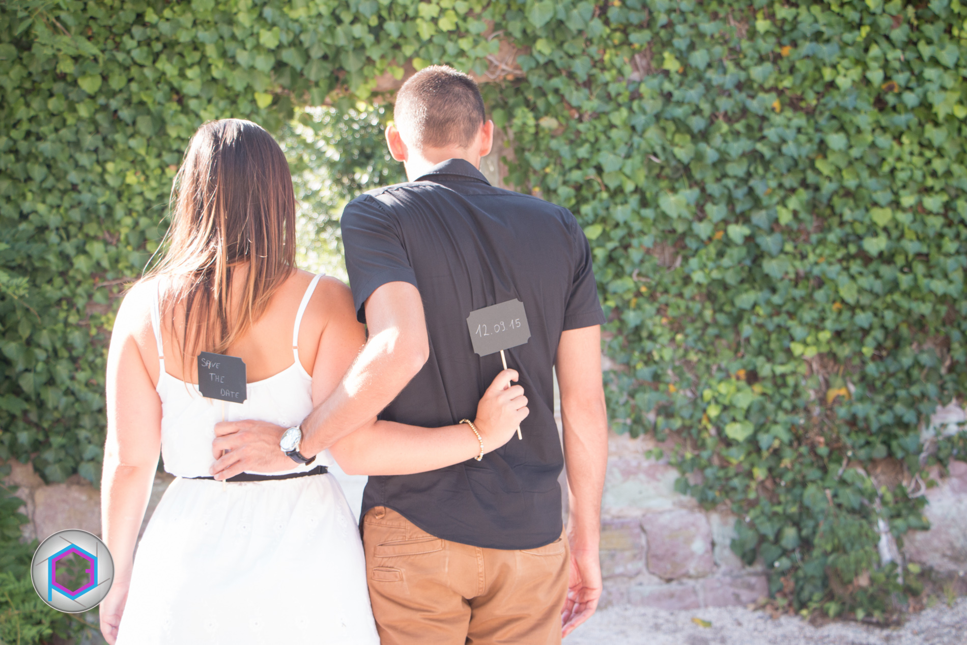 Château Mandelieu, la date du mariage (marche romantique)