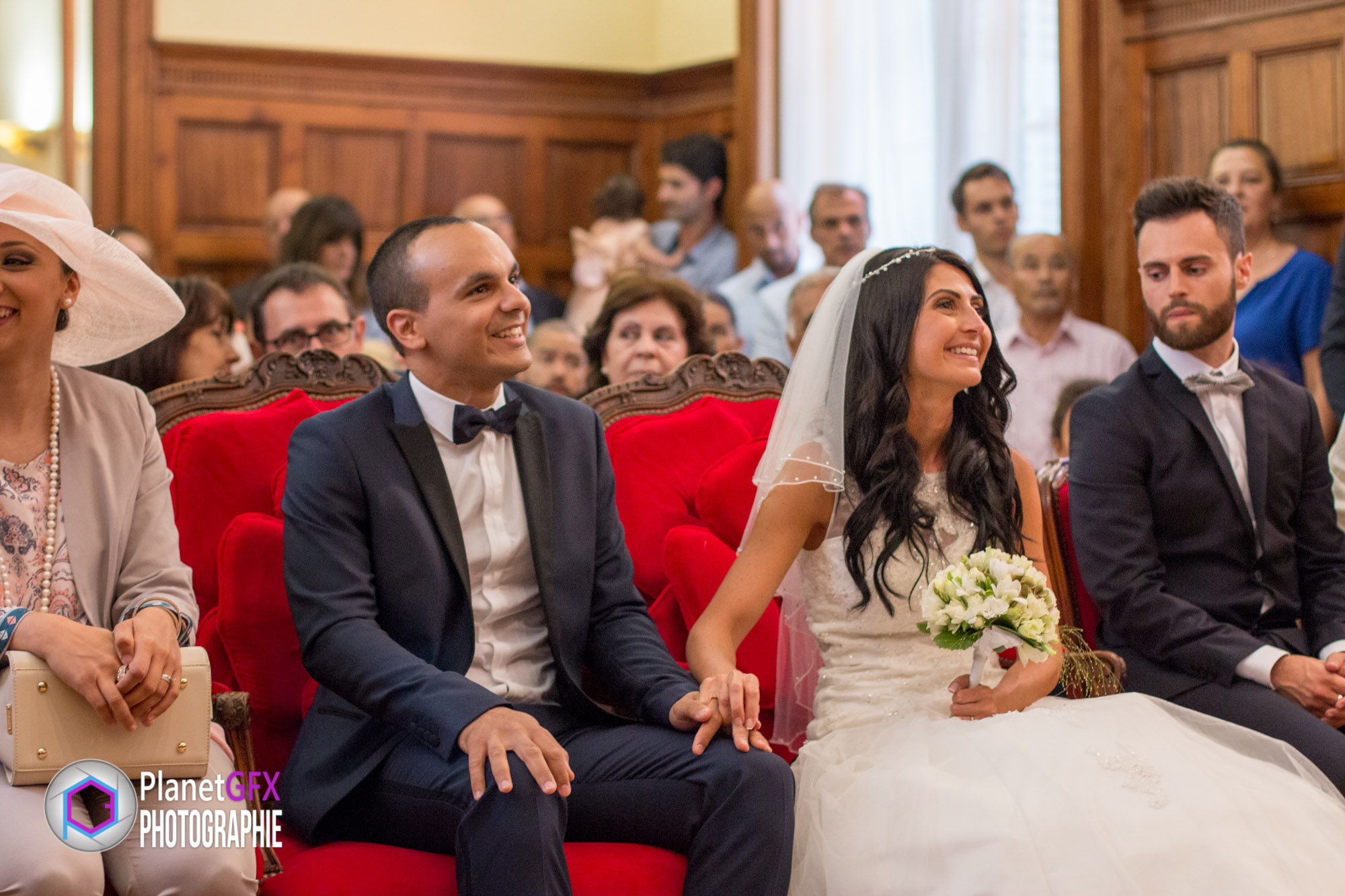Le Mariage de Léa et Sélim, la cérémonie à la villa, Mougins, Photographie et Film de Mariage, PlanetGFX
