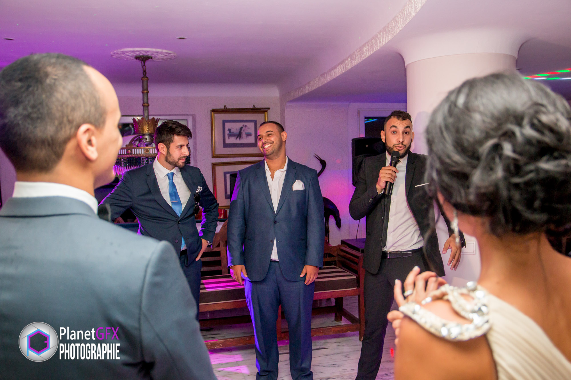 Le Mariage de Léa et Sélim, animations et soirée à la villa, Mougins, Photographie et Film de Mariage, PlanetGFX