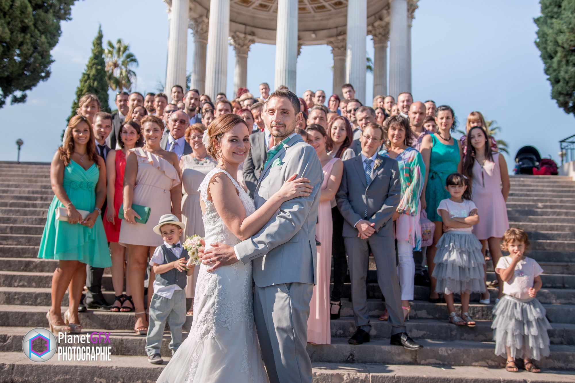 Le Mariage de Stéphane & Audrey - Parc Chambrun, Temple de l'Amour, à Nice, PlanetGFX