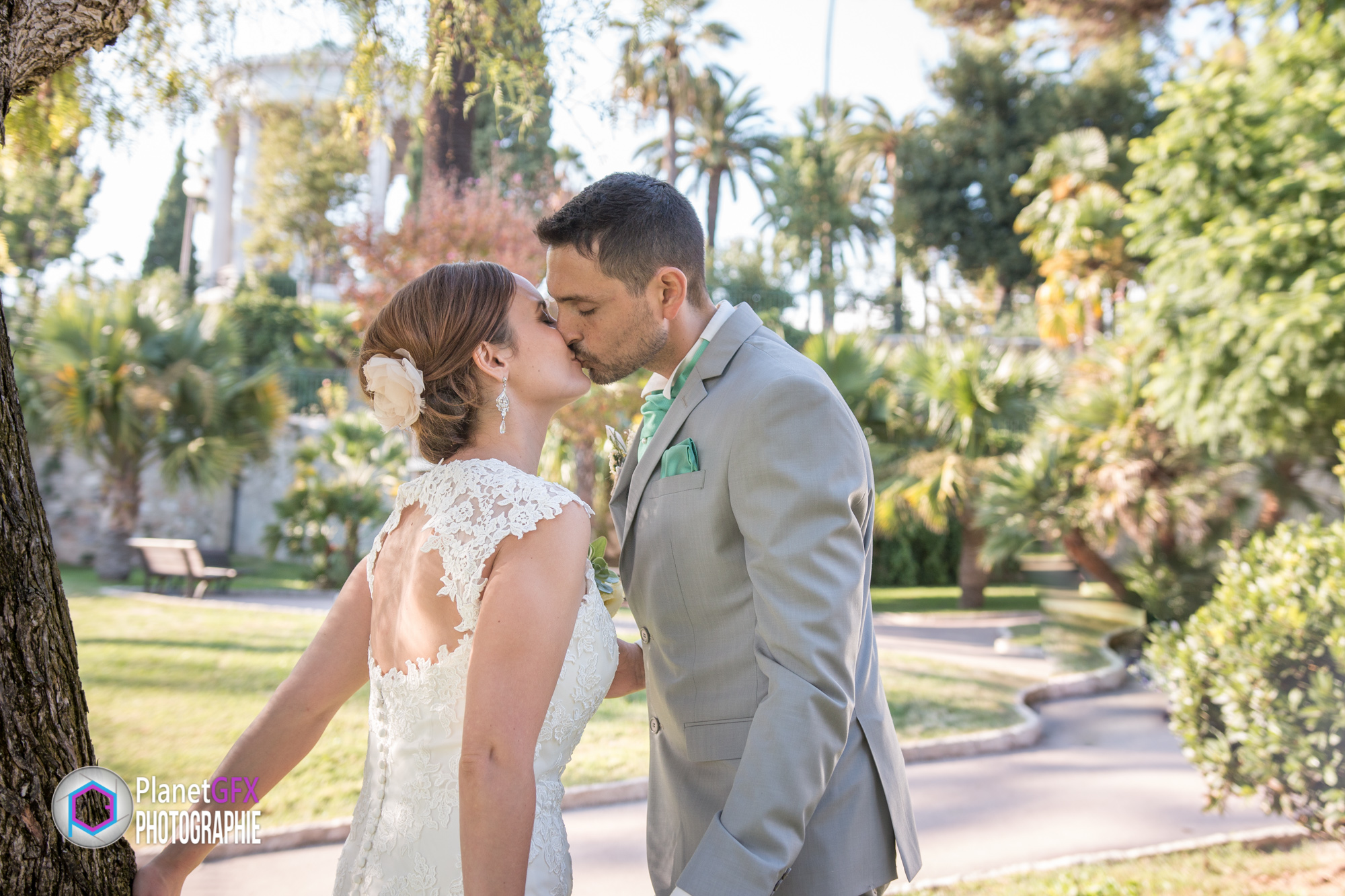 Le Mariage de Stéphane & Audrey - Parc Chambrun, Temple de l'Amour, à Nice, PlanetGFX