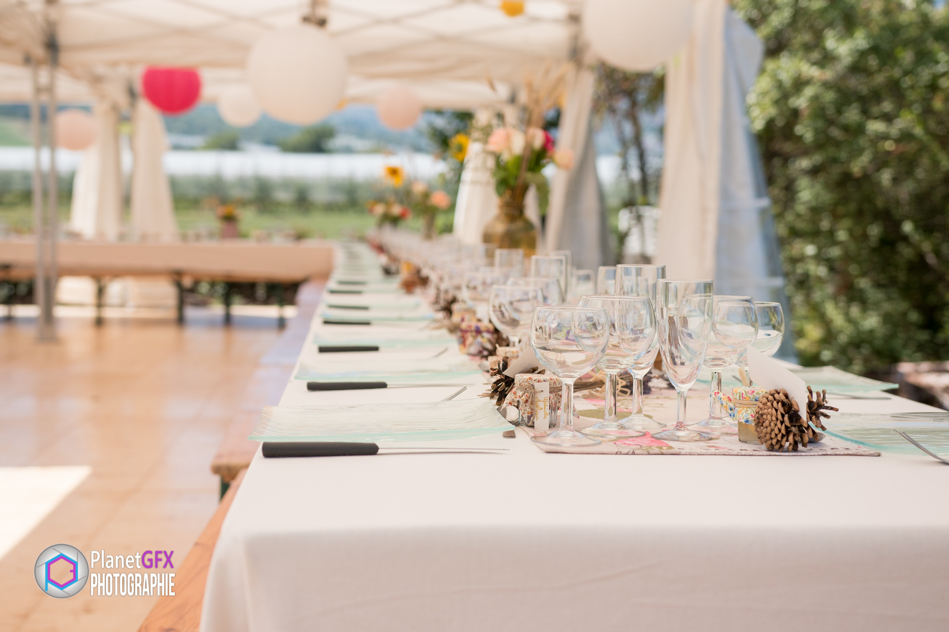 Mariage Gabrielle & Matthieu, Preparadis la table