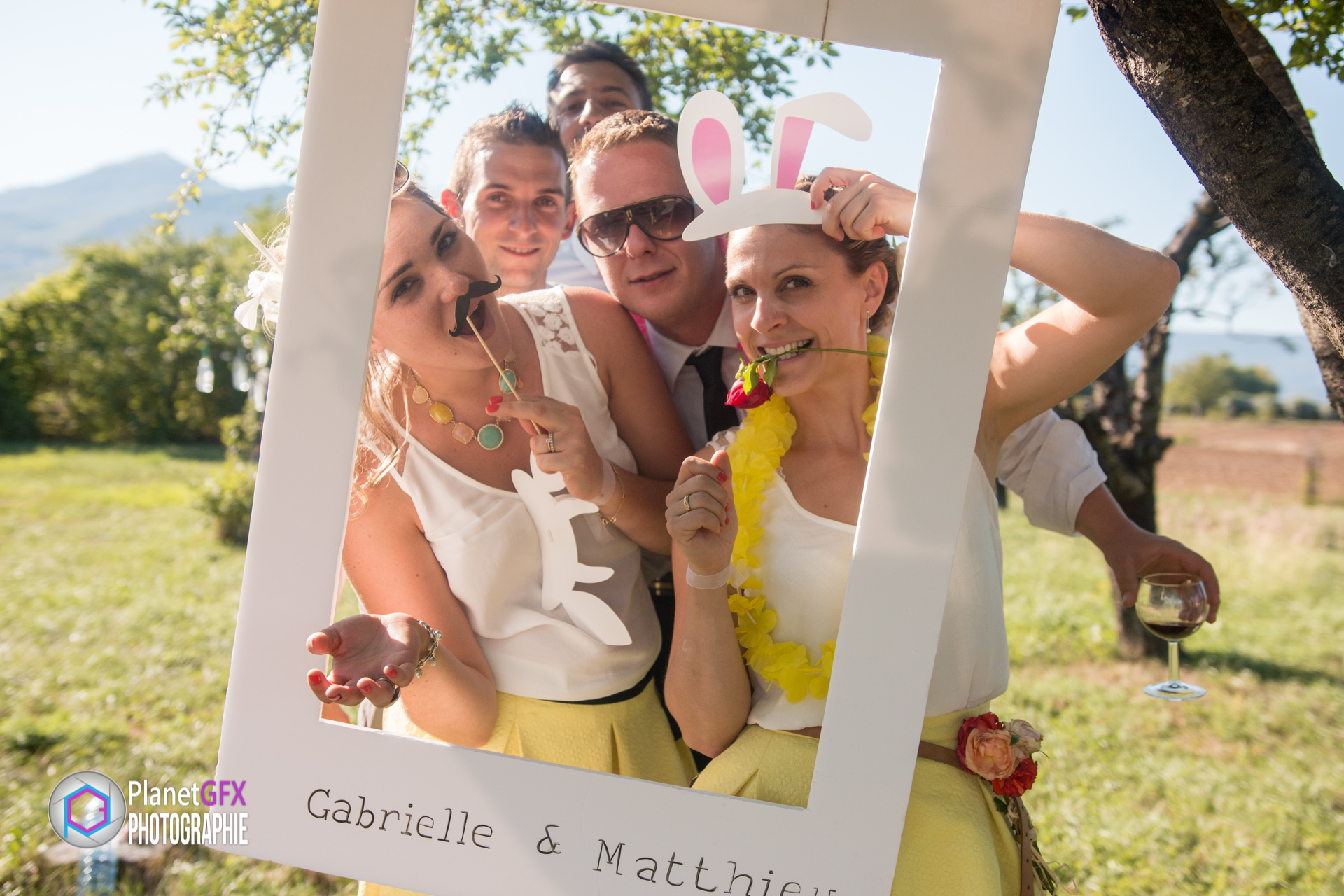 Mariage Gabrielle & Matthieu, Photo Booth Témoins