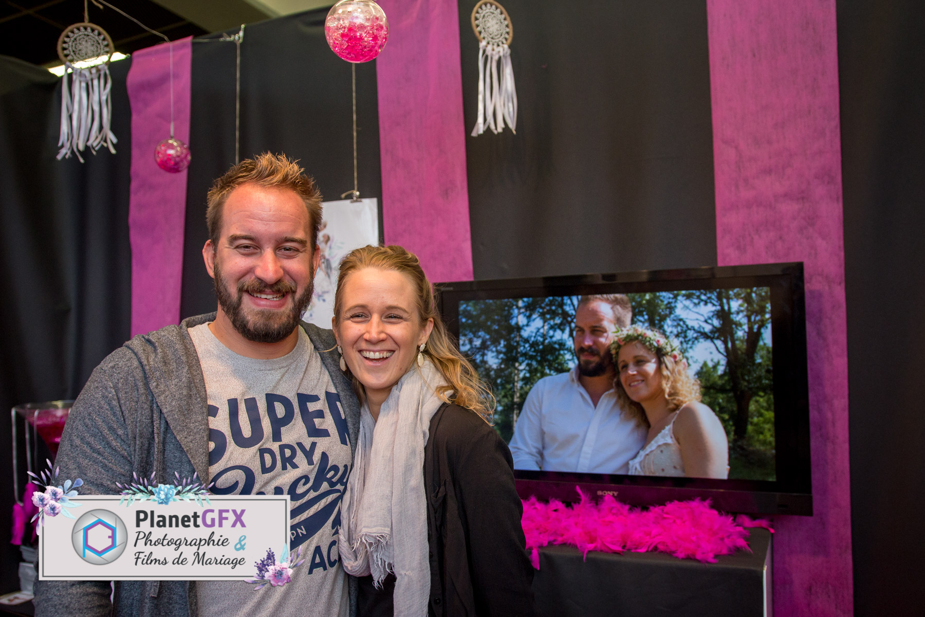 PlanetGFX présent au Salon du Mariage, au Palais des Expositions, Nice