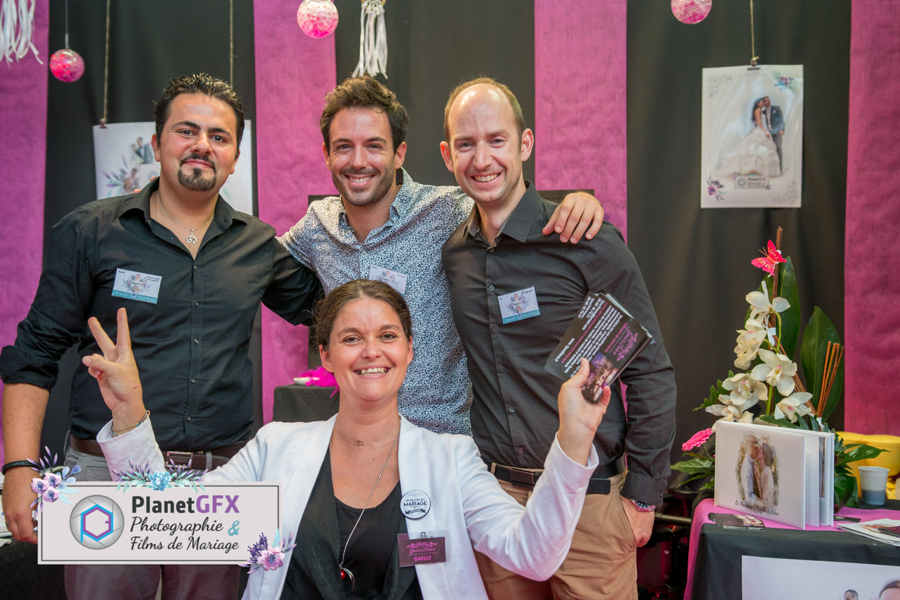 PlanetGFX présent au Salon du Mariage, Stand 18, au Palais des Expositions, Nice