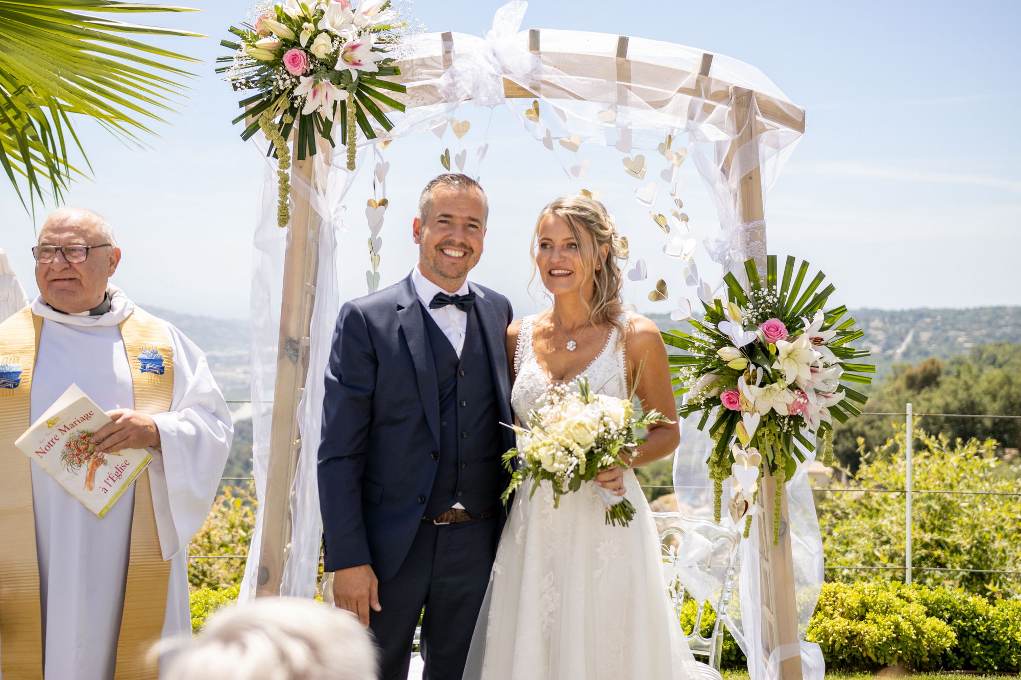 Le Mariage de Catherine + Jean Claude - Gattières, Alpes Maritimes